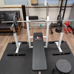 ほぼ未使用 美品 BODYDESIGN（ボディデザイン）とパワーラック PRO ナローの画像