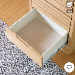 〈相談中〉スリムチェスト　木製　収納棚の画像