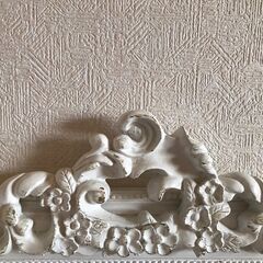 ロココ調　ウォールミラーの画像