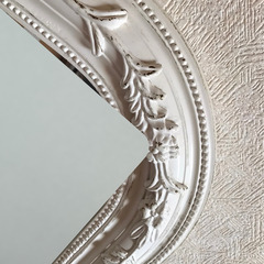 ロココ調　ウォールミラーの画像