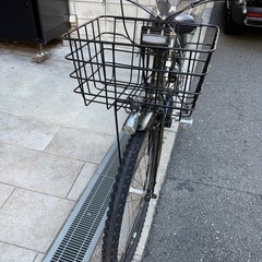 大阪府　ブリヂストン　HYDEE II 電動アシスト自転車 オリーブグリーンの画像