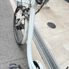 子供乗せ　ブリヂストン　BIKKE 電動アシスト自転車 チャイルドシート付き
の画像