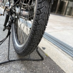 子供乗せ　ブリヂストン　BIKKE 電動アシスト自転車 チャイルドシート付き
の画像