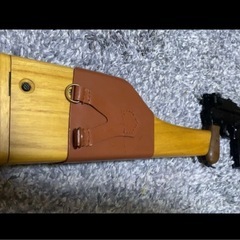 マルシン　モーゼルM712 ガスガンマキシ　木製ストック付きの画像