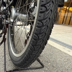 子供乗せ　3人　ヤマハ　電動アシスト自転車 チャイルドシート付き グレーの画像