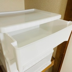 3段収納ラックの画像