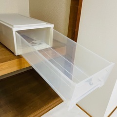 奥行きある収納の画像