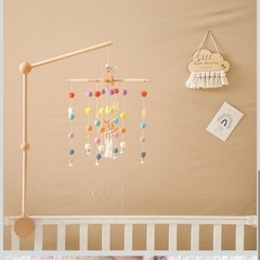 【美品】ベッドメリー　モビールの画像