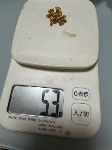 24金　デザインチェーン5.3g  40cm（留め具含まず）