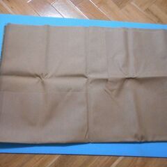 スキーパンツのエッジガード用に コーデュラナイロン生地 ベージュ色　1.5ｍ×1ｍ (50cm×30cmだけ使用)　スキー スノボの画像