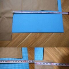 スキーパンツのエッジガード用に コーデュラナイロン生地 ベージュ色　1.5ｍ×1ｍ (50cm×30cmだけ使用)　スキー スノボの画像