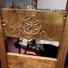 【✨希少家具✨】イタリア家具 　ダイニングテーブル６人掛けの画像