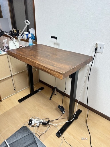 【無垢調DIY天板】オイルステイン＋ウレタン塗装仕上げ 高級感ある木製テーブル天板（約100×60×厚み6cm）