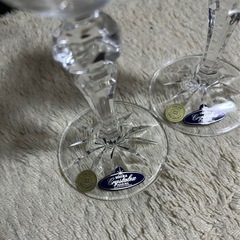 【新品】BOHEMIAcristal ワイン シャンパン ペアグラスの画像