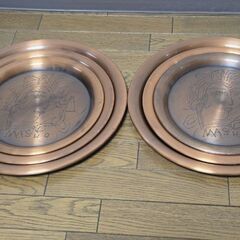 池田満寿夫 純銅製 トレー お盆 1983年 美の女神 MAX FACTORの画像