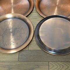 池田満寿夫 純銅製 トレー お盆 1983年 美の女神 MAX FACTORの画像