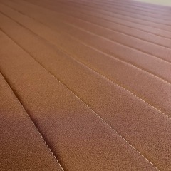 10月末まで‼️茶色 ベッド セミシングルの画像