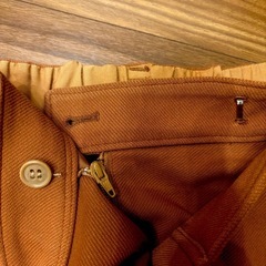 #スカート#膝丈#ブラウンの画像