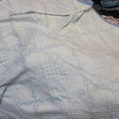 CELINE セリーヌ　高級毛布　ブランドロゴ刺繍入り　総柄　　シングルブランケットの画像