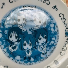 けいおん! 一番くじプレミアムG賞 アートプレート 陶器製皿 丸皿 絵皿の画像