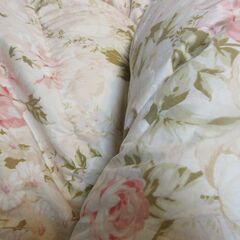 高級羽毛布団　ボリュームタイプ　ダウン　定価数万円クラス　ピンク系　シングルの画像