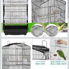 鳥かご バードーケージ 大きめインコ・オウムなどになどに の画像