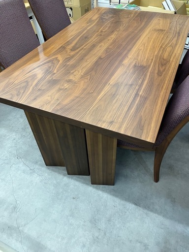 カリモクダイニングテーブル「DU5245 R000」&カリモクチターノ椅子4脚