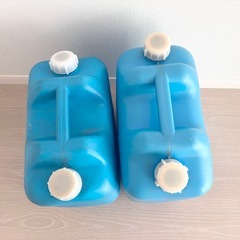 灯油　ポリタンク　18リットル　2個の画像