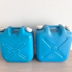 灯油　ポリタンク　18リットル　2個の画像