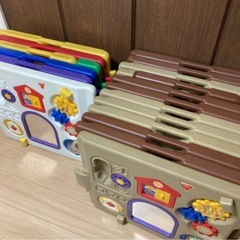 日本育児 ベビーサークル（ベビーゲート）18枚セットの画像