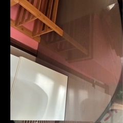 無料　カウンター前テーブル　処分料差し上げますの画像