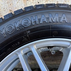 YOKOHAMA.195/65 15スタッドレスタイヤ、アルミホイルセット　多少の値下げは検討します の画像