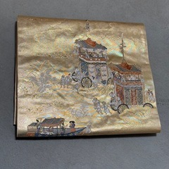 着物　帯　金の画像