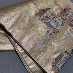 着物　帯　金の画像