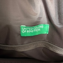 ベネトン　ボストンバッグの画像