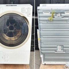 (GO-2012)【婀】美品 TOSHIBA 東芝 ZABOON ザブーン ドラム式洗濯乾燥機 TW-127X7L 2019年製 洗濯12kg/乾燥7kg 左開き B4UACの画像