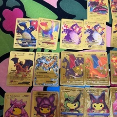 55枚❗️ケース付き❗️コンプポケモンカード　海外版ゴールドカードの画像