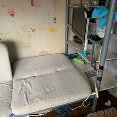 二段ベット　大人用サイズ　パイプの画像