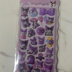 ラブブ、クロミぷくぷくシールの画像