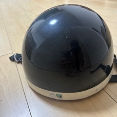 バイク　ヘルメット　半キャップの画像