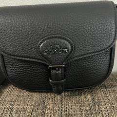 ★コーチ レザー ブラック バッグ ショルダー★の画像