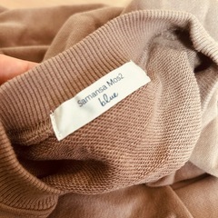 (お取引調整中)[Samansa Mos2 blue]薄手トレーナーの画像