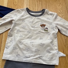 ㊸長そでパジャマ90cm2セットの画像