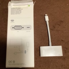 Apple Lightning to VGA Adapterの画像