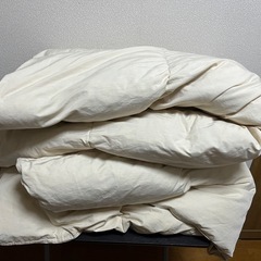 【羽布団】フェザー掛け布団の画像