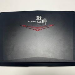 ゲーミングノートPC GTX1060 max-q/Corei7-7700HQ/16GB/128GB SSD/500GB HDD/15.65.6インチの画像