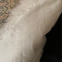 ファーコート ホワイト Mの画像