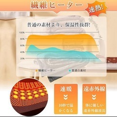 電気毛布 ひざ掛け 150×80 3段階切替 USB 電気ブランケット 速暖の画像