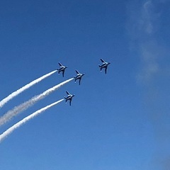 入間航空祭　ブルーインパルス見たい
