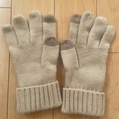 Lovetoxic タッチパネル対応 ケーブル編み手袋【11月末まで】の画像